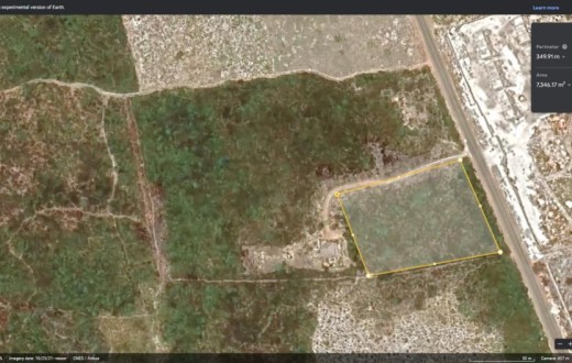 Plot for sale in Jambiani