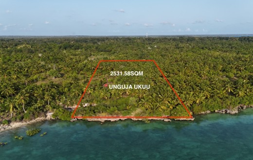 Oceanfront Plot for Sale in Zanzibar
