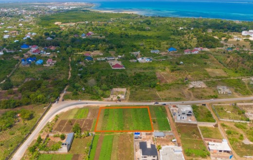 Road Plot for Sale - Chukwani Zanzibar