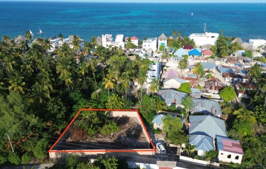 Plot for sale in Jambiani